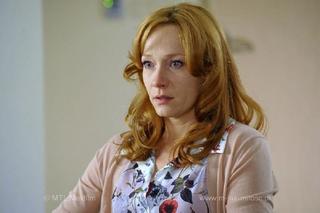 M jak miłość. Agnieszka Olszewska (Magdalena Walach) straciła dziecko Andrzeja w 875 odcinku