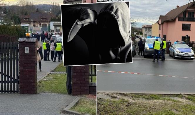 Atak nożownika w Częstochowie. Napastnik ranił kilka osób, policja oddała strzały!