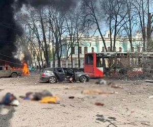 Rosyjski atak na miasto Sumy. Kilkadziesiąt ofiar