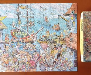 Mieszkaniec Turku złożył największe puzzle na świecie. Poznajcie Krzysztofa Szczecińskiego