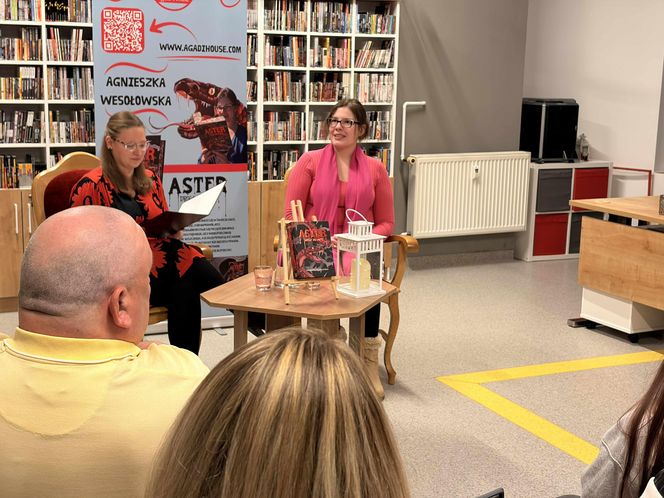 Spotkanie autorskie z Agnieszką Wesołowską w Grudziądzu