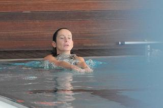 Agnieszka Jaskółka na basenie