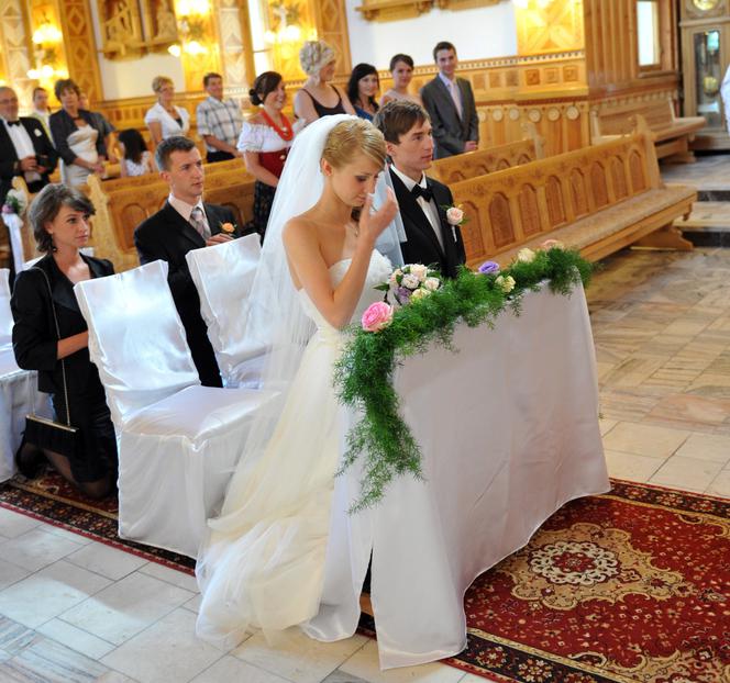 Tak wyglądał ślub Kamila Stocha i Ewy Bilan-Stoch