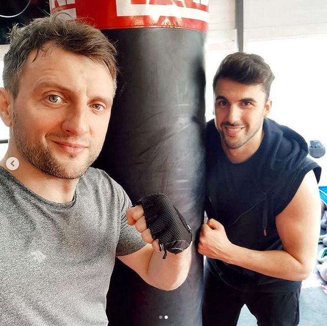 M jak miłość. Bartek (Arkadiusz Smoleński), Rafał (Jakub Kucner)