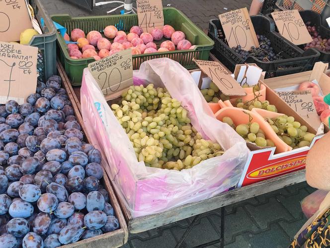 Winogrona na łódzkich targowiskach i w marketach. Sprawdź, ile kosztują [ZDJĘCIA]