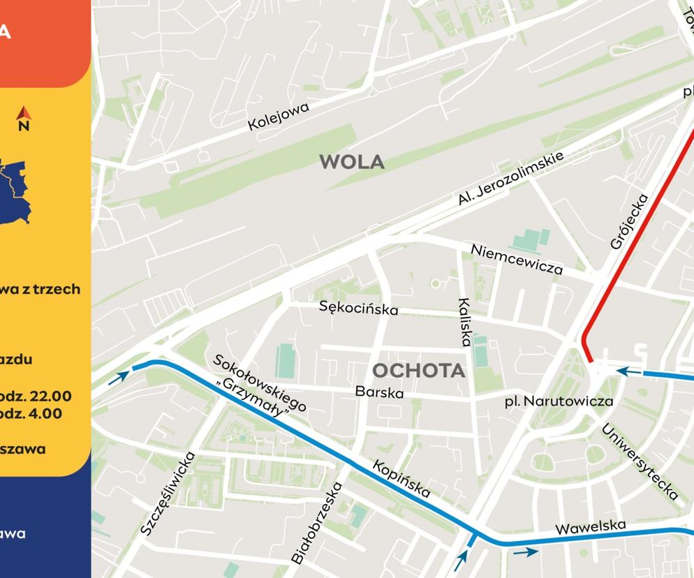 Remont na Grójeckiej