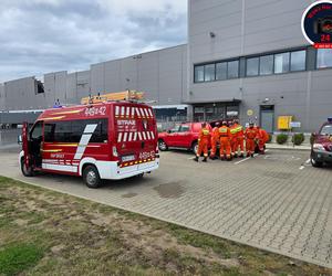 Potężna burza na Mazowszu. Zawalił się dach hali produkcyjnej 