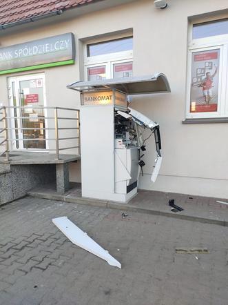 Kasy z bankomatu w Wijewie nie wypłacisz. W nocy (2.03.) ktoś wysadził bankomat