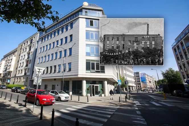 Warszawa dawniej i dziś. Fabryka Czekolady, Kakao i Cukierków Franciszek Fuchs i Synowie