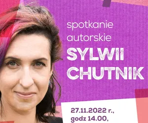 Spotkanie autorskie Sylwii Chutnik w Miejskiej Bibliotece Publicznej w Siedlcach