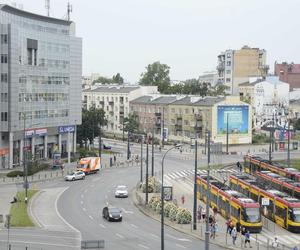 Zwężą al. Waszyngtona? Tramwajarze rozpoczęli pomiary przed remontem