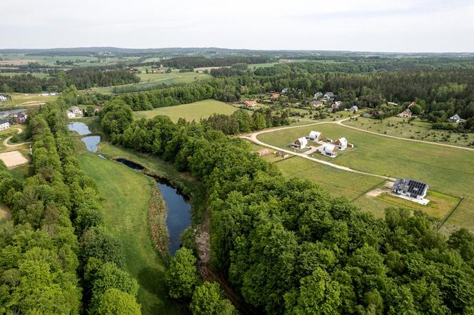 Osiedle Dolina Buków nad jeziorem Grabówko