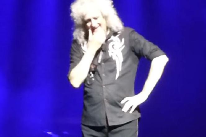 20 tysięcy osób zaśpiewało na koncercie Queen. Brian May wzruszony [VIDEO]