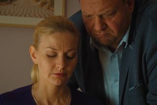 M jak miłość odc. 1709. Jagoda (Katarzyna Kołeczek), Tadeusz (Bartłomiej Nowosielski)