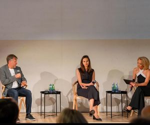 Kasia Madera na prezentacji BBC News Polska