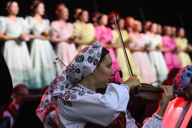 Koncert Zespołu "Mazowsze" w Łazienkach Królewskich