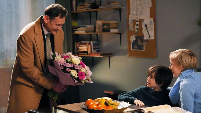 Barwy szczęścia odc. 3227. Sonia (Weronika Nockowska), Mateuszek (Filip Kowalewicz), Robert Stefaniak (Paweł Ławrynowicz)