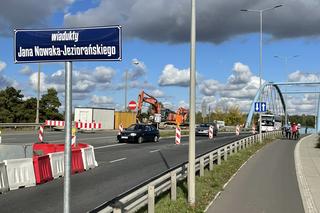 Trwa przebudowa wiaduktu w ciągu al. Armii Krajowej w Bydgoszczy [ZDJĘCIA]