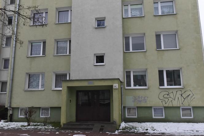Inowrocław. W tym bloku ojciec zamordował 10-letnią córkę. Był znanym restauratorem