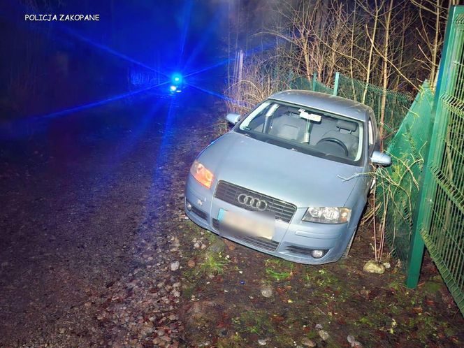 Policyjny pościg za kierowcą audi. 44-latek miał powód, żeby unikać mundurowych