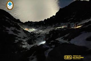 Akcja ratunkowa TOPR na Rysach