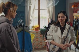 M jak miłość odc. 1824. Kama (Michalina Sosna), Iza (Adriana Kalska)