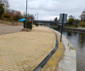 Nabrzeże miasta na Mazurach zmieniło się nie do poznania. Tak wygląda po remoncie