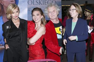Gwiazdy na premierze Pani od polskiego. Racewicz odsłoniła ramiona, amarantowa Wielgosz, klasyczna Kidawa-Błońska