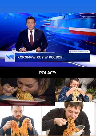 Kronawirus - MEMY, niektórzy żartują z choroby