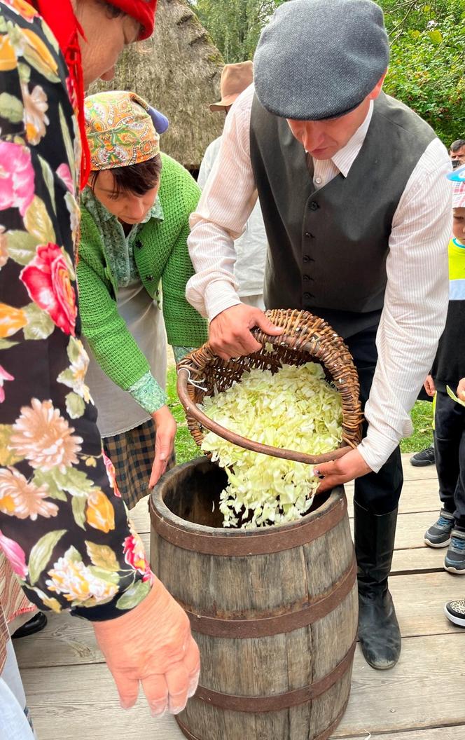 "Obieraczki kapuściane" w Muzeum Wsi Lubelskiej