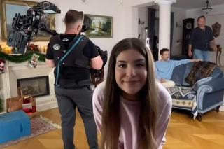 Barwy szczęścia nowy sezon na planie. Agata (Natalia Zambrzycka), Ignacy Kieliszewski (Olaf Staszkiewicz)