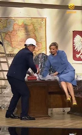 Tak w Polsacie pokazali prezydenta i pierwszą damę