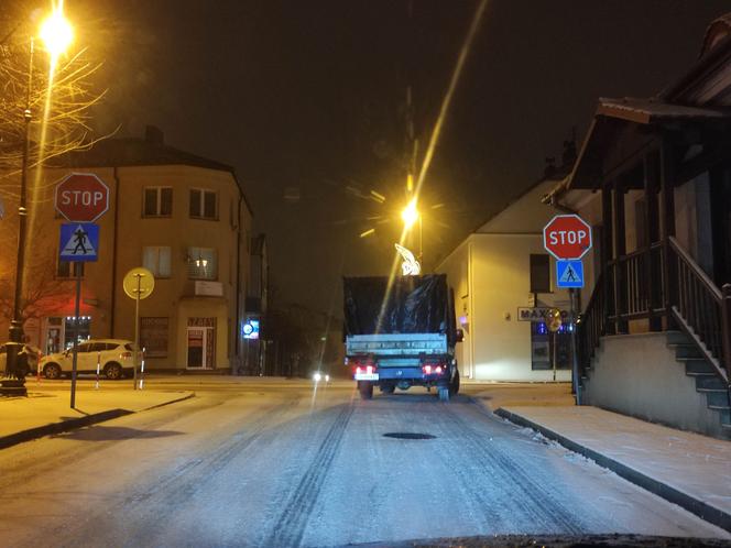 Ata zimy w Polsce. Śnieg zasypał Olkusz
