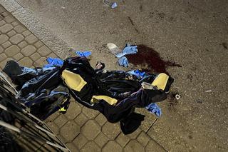 Motocyklista roztrzaskał się na Moście Gdańskim. Trafił do szpitala