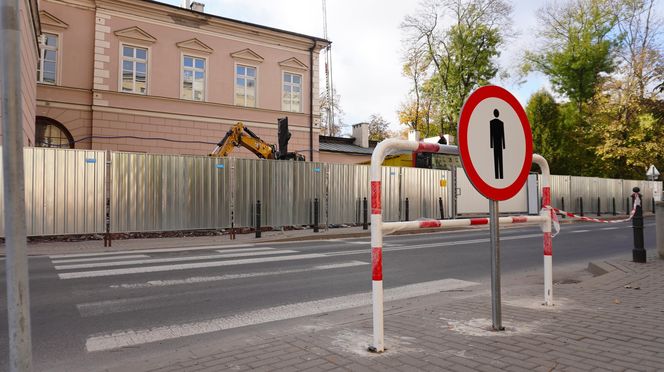 Remont Pałacu Lubomirskich. Tak wygląda plac budowy