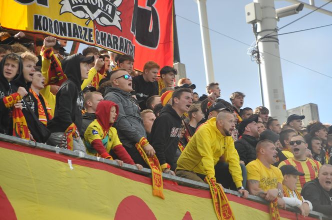 Korona Kielce - Lech Poznań. Zdjęcia kibiców na Exbud Arenie