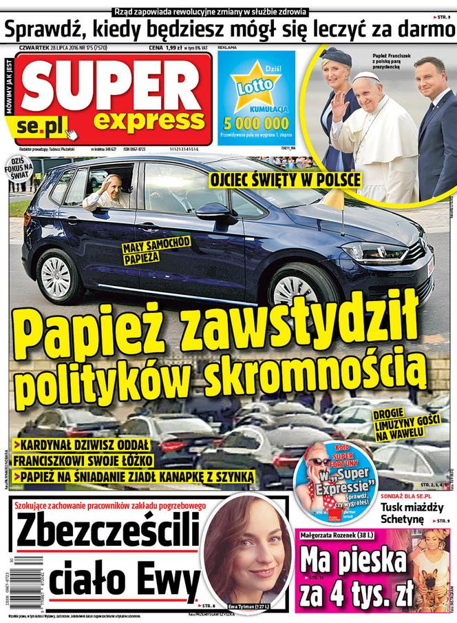 30 Lat Super Expressu Na Pamiętnych Okładkach Polityczne Przełomy