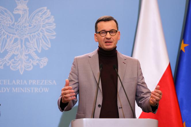 Premier Mateusz Morawiecki jak gwiazda z Hollywood