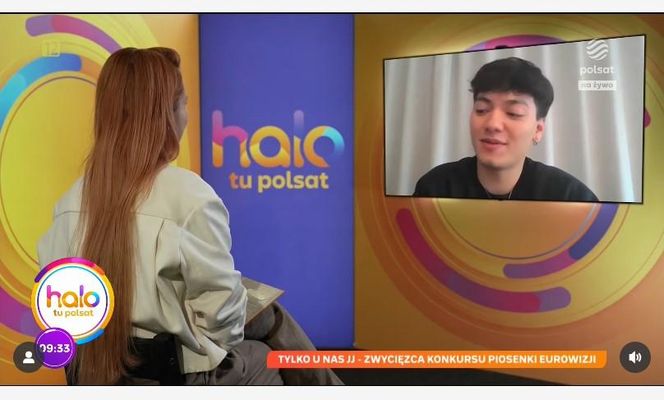 Johannes Pietsch w "Halo, tu Polsat"