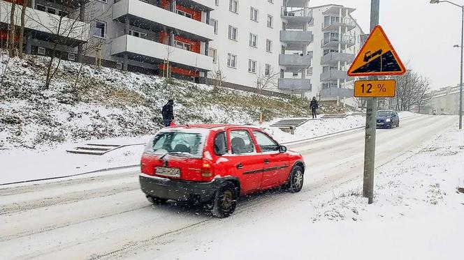 Zima w Szczecinie. Tak wygląda słynna górka "Ale urwał!"