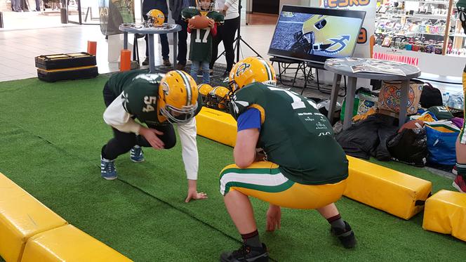 Pokazy futbolu amerykańskiego w wykonaniu Bydgoszcz Archers