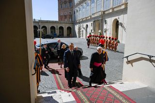 Prezydent Nawrocki u papieża Leona XIV