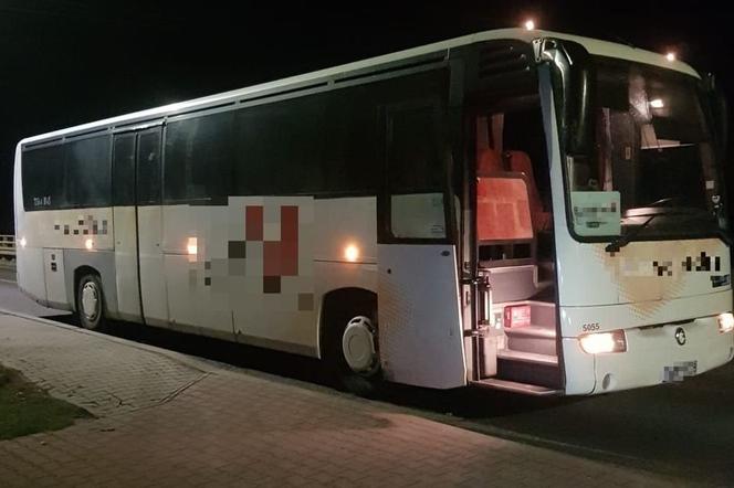 Kierowca autobusu z promilami zatrzymany w Małyszynie