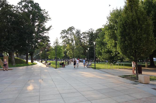 Sierpniowe weekendowe popołudnie w Lublinie