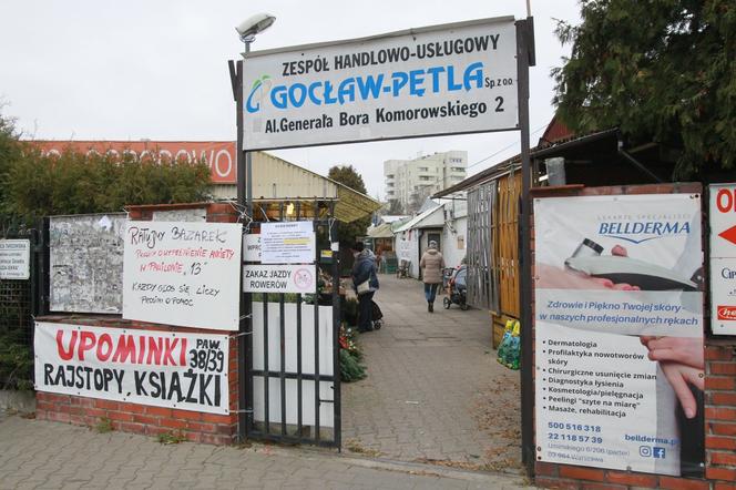 Przyszłość handlarzy z bazarku na Gocławiu jest w ich rękach