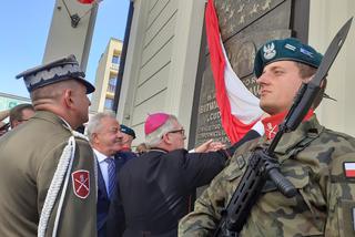 Odsłonięcie tablicy upamiętniającej 100-lecie Cudu nad Wisłą