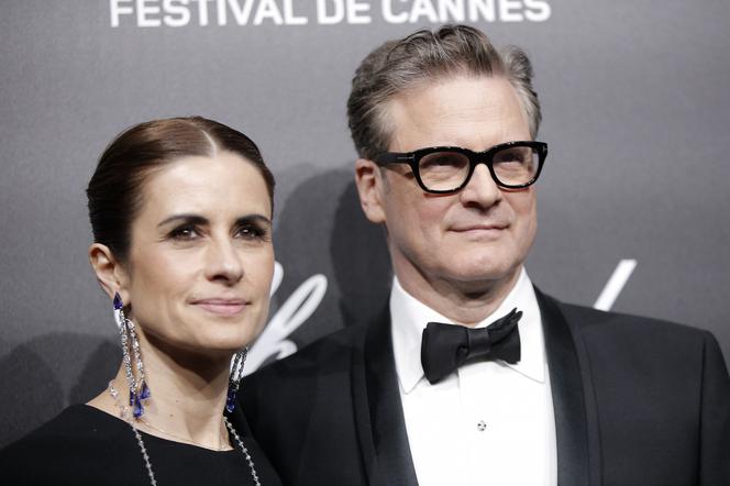 Colin Firth z żoną
