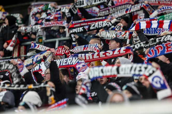 Mecz Górnik Zabrze – Motor Lublin. Zdjęcia kibiców