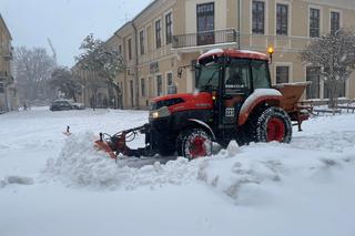 Drogowcy odśnieżają Lublin