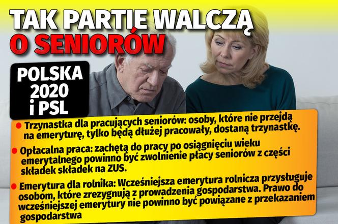 Tak partie walczą o seniorów